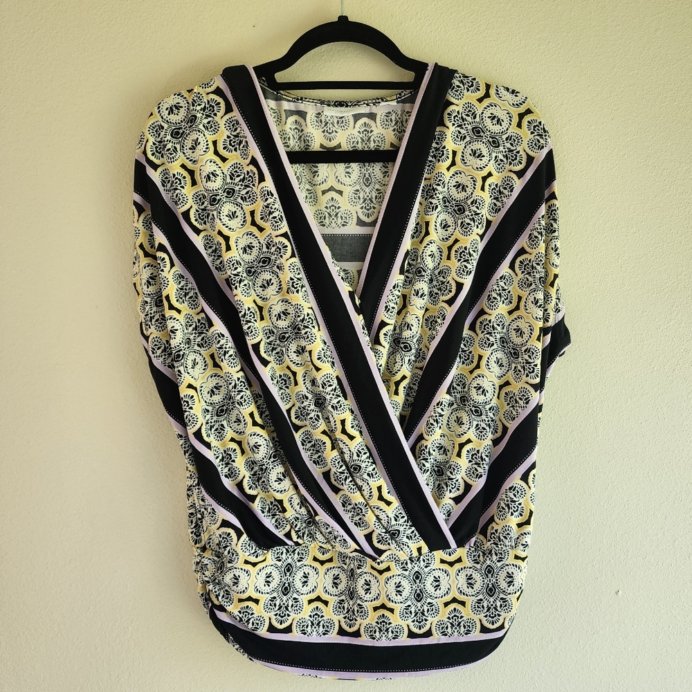M New York & Company V-Neck Top